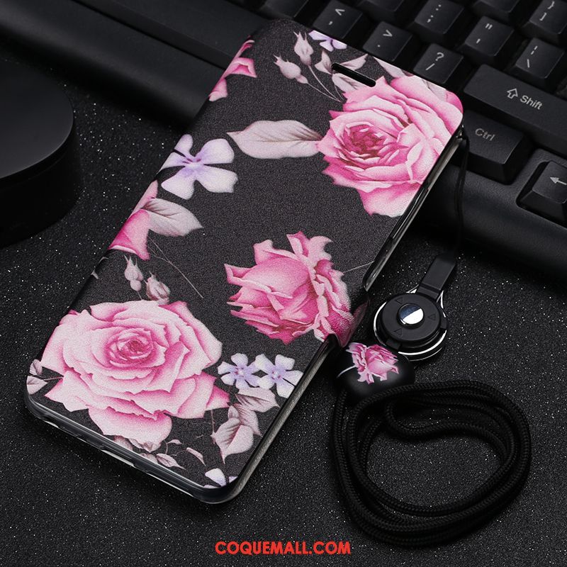 Étui Xiaomi Mi 8 Se Protection Dessin Animé Téléphone Portable, Coque Xiaomi Mi 8 Se Petit Clamshell Beige