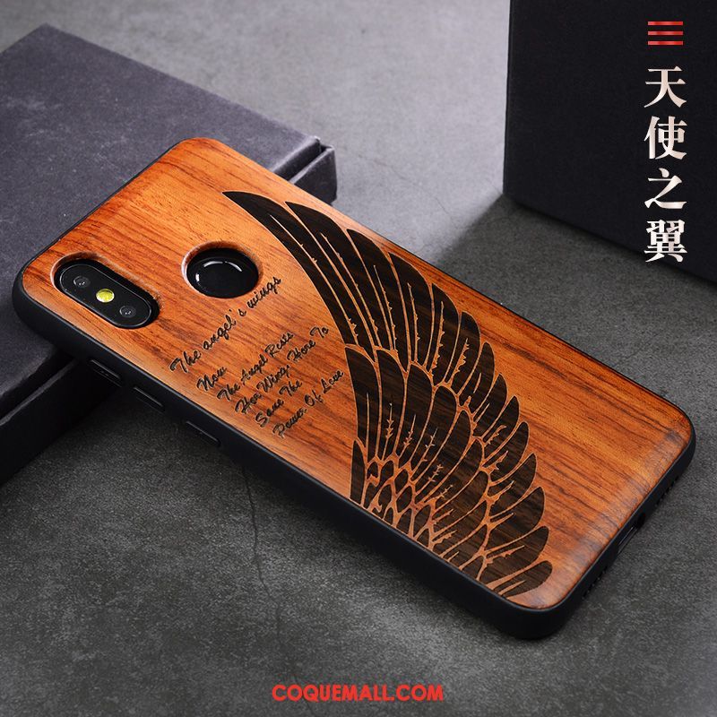 Étui Xiaomi Mi 8 Se Protection Téléphone Portable Luxe, Coque Xiaomi Mi 8 Se Style Chinois Tendance Braun Beige