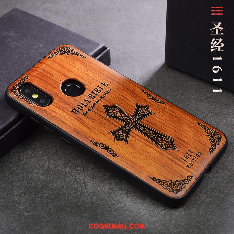 Étui Xiaomi Mi 8 Se Protection Téléphone Portable Luxe, Coque Xiaomi Mi 8 Se Style Chinois Tendance Braun Beige