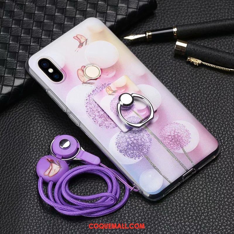 Étui Xiaomi Mi 8 Se Tout Compris Fluide Doux Charmant, Coque Xiaomi Mi 8 Se Nouveau Anneau Beige