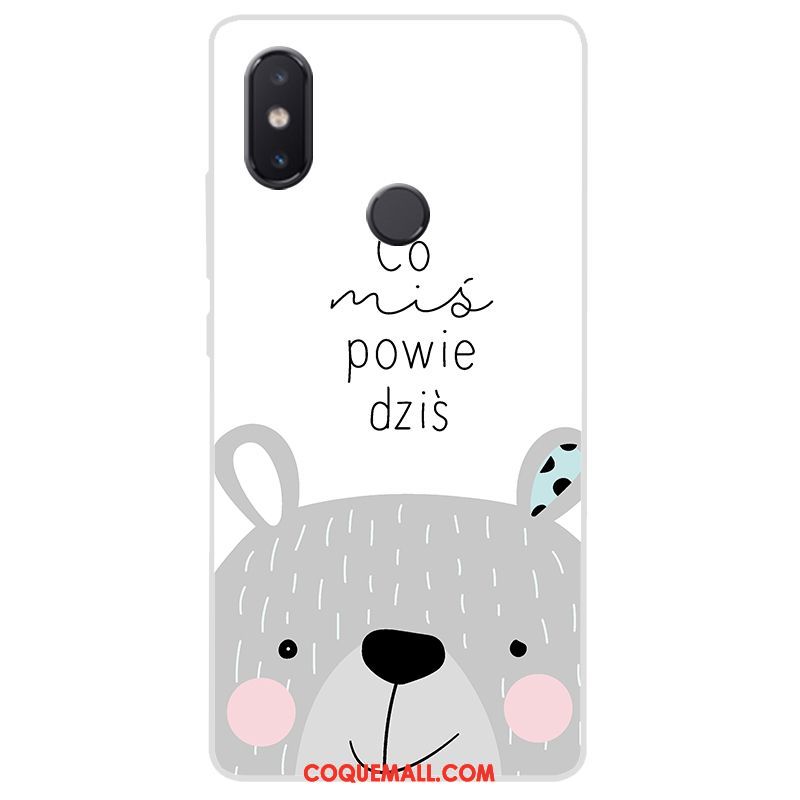 Étui Xiaomi Mi 8 Se Transparent Protection Incassable, Coque Xiaomi Mi 8 Se Fluide Doux Tout Compris Beige