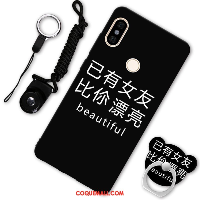 Étui Xiaomi Mi 8 Se Téléphone Portable Mode Amoureux, Coque Xiaomi Mi 8 Se Noir Incassable Beige