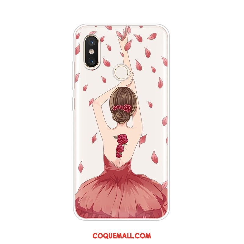 Étui Xiaomi Mi 8 Se Téléphone Portable Silicone Fluide Doux, Coque Xiaomi Mi 8 Se Très Mince Protection Beige