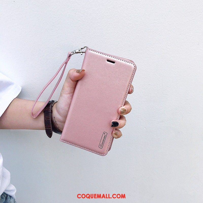 Étui Xiaomi Mi 8 Se Téléphone Portable Étui En Cuir Petit, Coque Xiaomi Mi 8 Se Cuir Véritable Marque De Tendance Braun Beige
