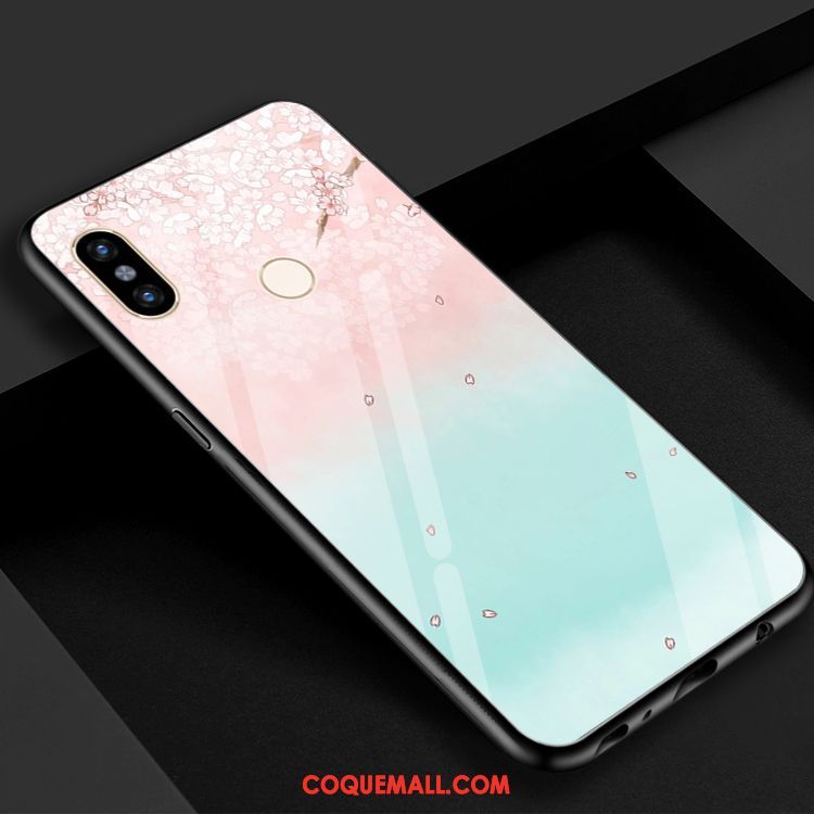 Étui Xiaomi Mi 8 Se Violet Miroir Jaune, Coque Xiaomi Mi 8 Se Rouge Vert Beige