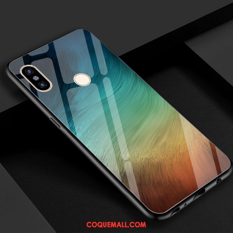 Étui Xiaomi Mi 8 Se Violet Miroir Jaune, Coque Xiaomi Mi 8 Se Rouge Vert Beige