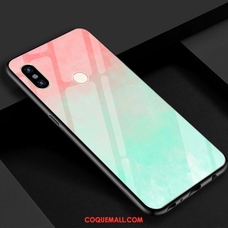 Étui Xiaomi Mi 8 Se Violet Miroir Jaune, Coque Xiaomi Mi 8 Se Rouge Vert Beige