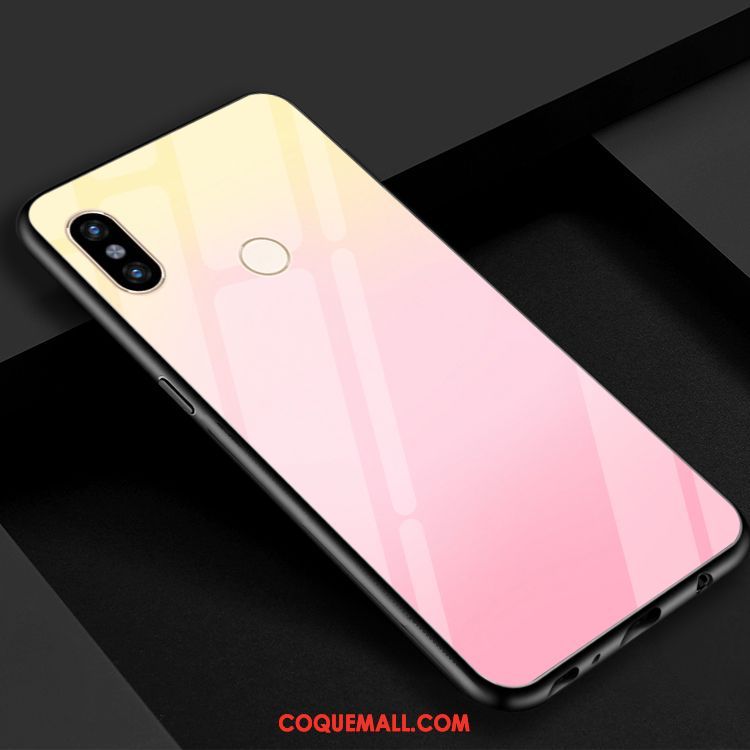 Étui Xiaomi Mi 8 Se Violet Miroir Jaune, Coque Xiaomi Mi 8 Se Rouge Vert Beige