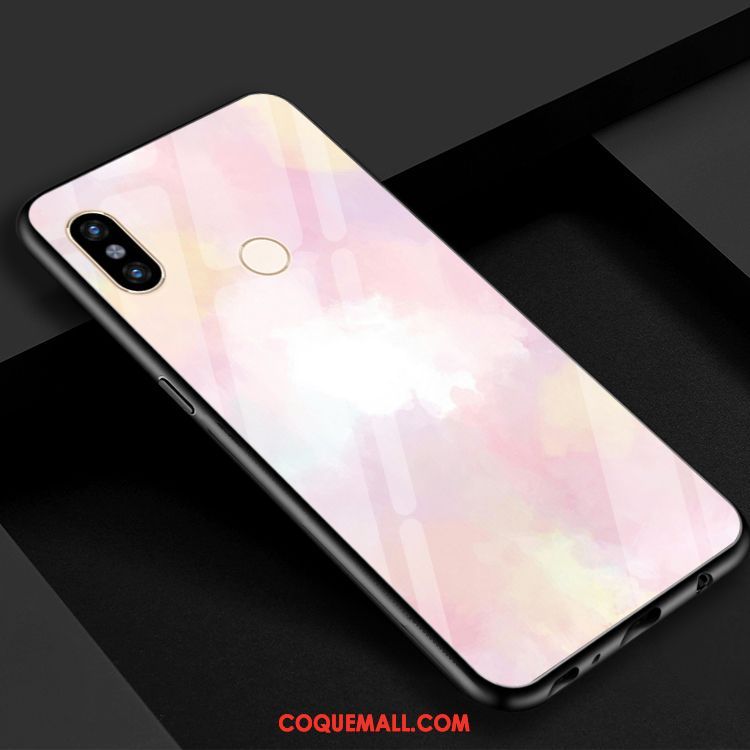 Étui Xiaomi Mi 8 Se Violet Miroir Jaune, Coque Xiaomi Mi 8 Se Rouge Vert Beige