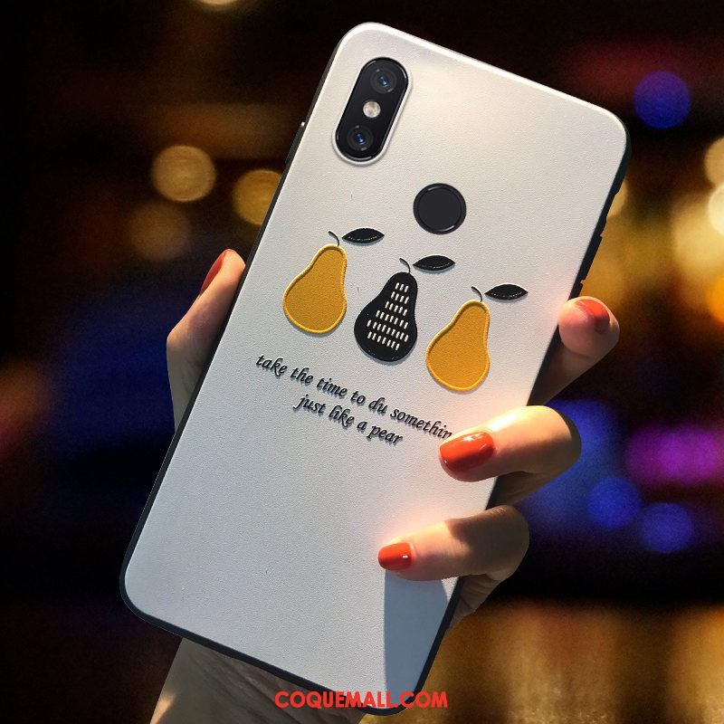 Étui Xiaomi Mi 8 Tendance Tout Compris Téléphone Portable, Coque Xiaomi Mi 8 Fluide Doux Petit Beige