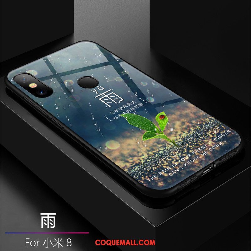 Étui Xiaomi Mi 8 Tendance Très Mince Protection, Coque Xiaomi Mi 8 Téléphone Portable Tout Compris Beige