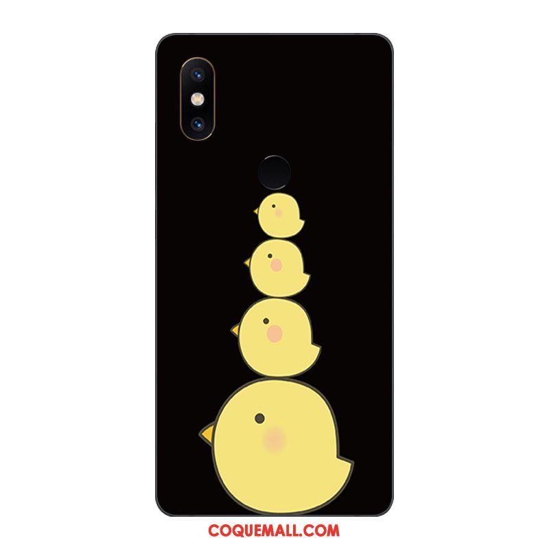 Étui Xiaomi Mi 8 Téléphone Portable Rouge Charmant, Coque Xiaomi Mi 8 Protection Poulet Beige