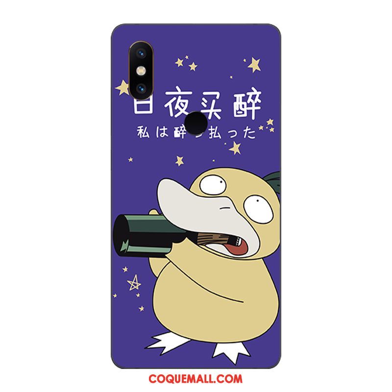 Étui Xiaomi Mi 8 Téléphone Portable Rouge Charmant, Coque Xiaomi Mi 8 Protection Poulet Beige