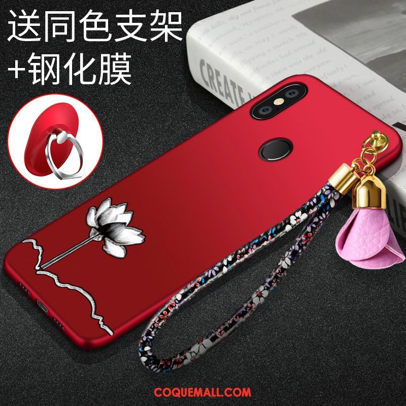 Étui Xiaomi Mi 8 Téléphone Portable Tout Compris Original, Coque Xiaomi Mi 8 Créatif Légères Beige