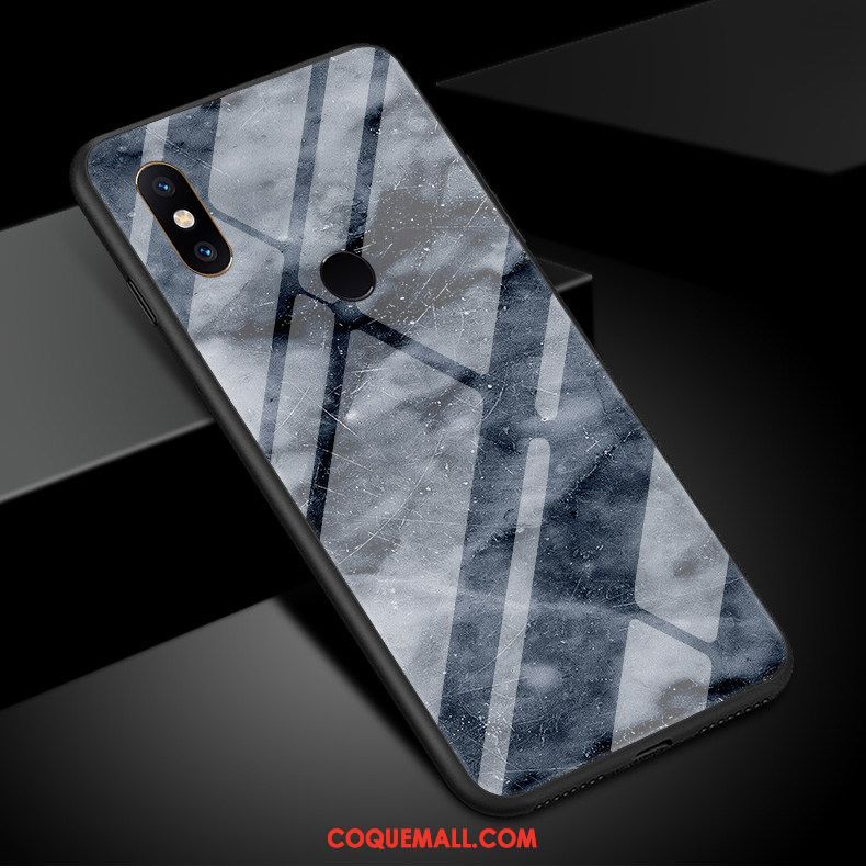 Étui Xiaomi Mi 8 Vent Petit Fluide Doux, Coque Xiaomi Mi 8 Grand Marque De Tendance Beige