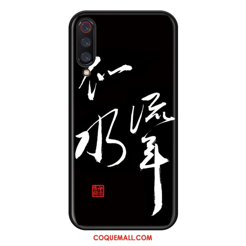 Étui Xiaomi Mi 9 Créatif Personnalité Silicone, Coque Xiaomi Mi 9 Incassable Ornements Suspendus Beige