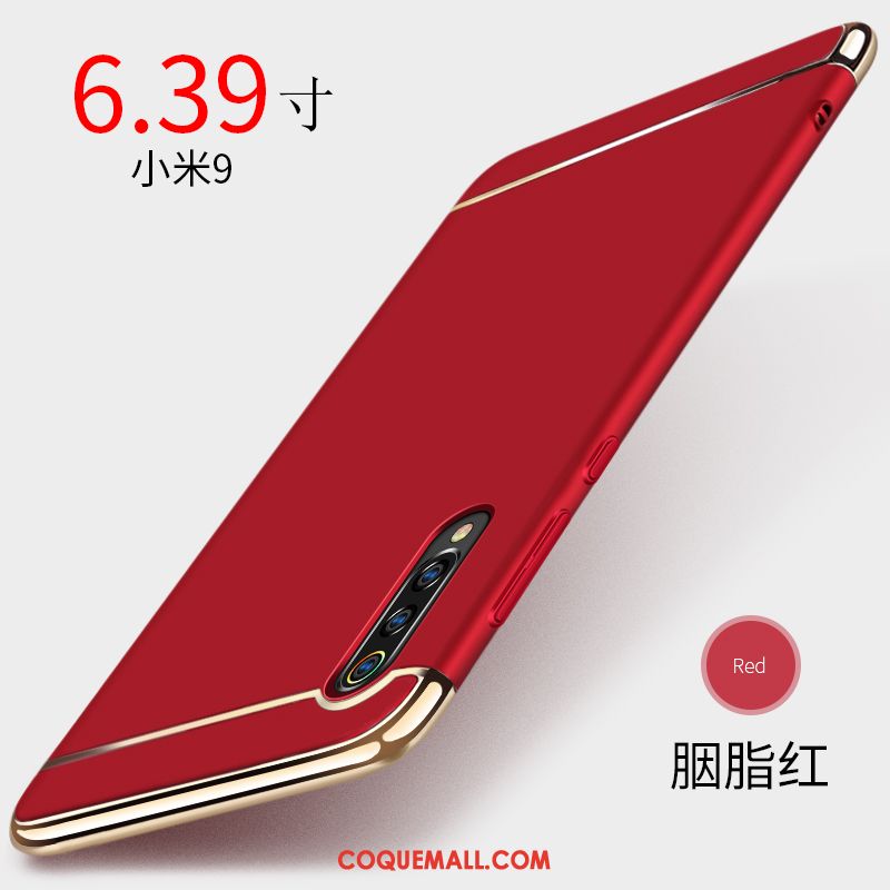 Étui Xiaomi Mi 9 Difficile Protection Nouveau, Coque Xiaomi Mi 9 Légères Tout Compris Beige