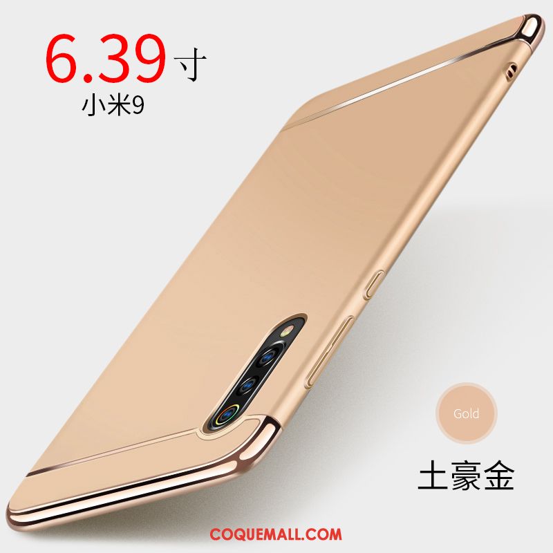 Étui Xiaomi Mi 9 Difficile Protection Nouveau, Coque Xiaomi Mi 9 Légères Tout Compris Beige