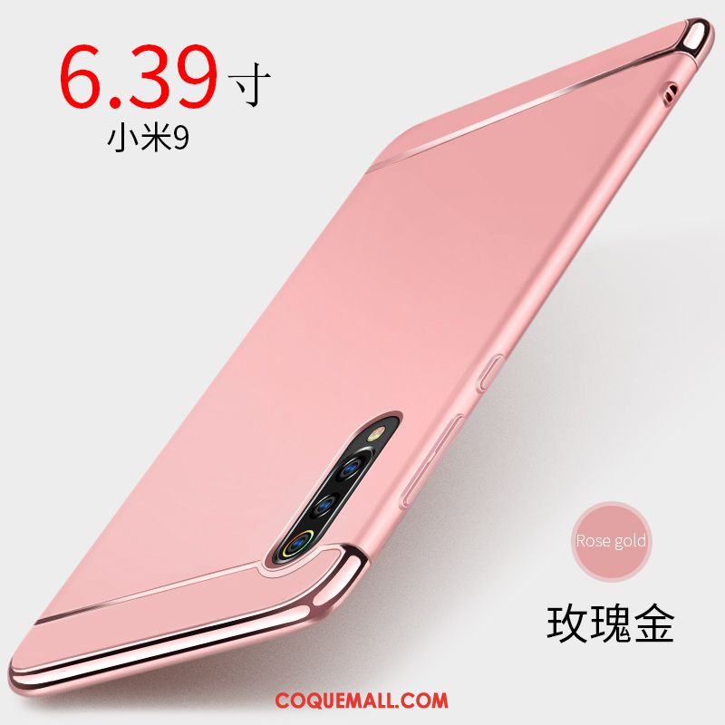 Étui Xiaomi Mi 9 Difficile Protection Nouveau, Coque Xiaomi Mi 9 Légères Tout Compris Beige