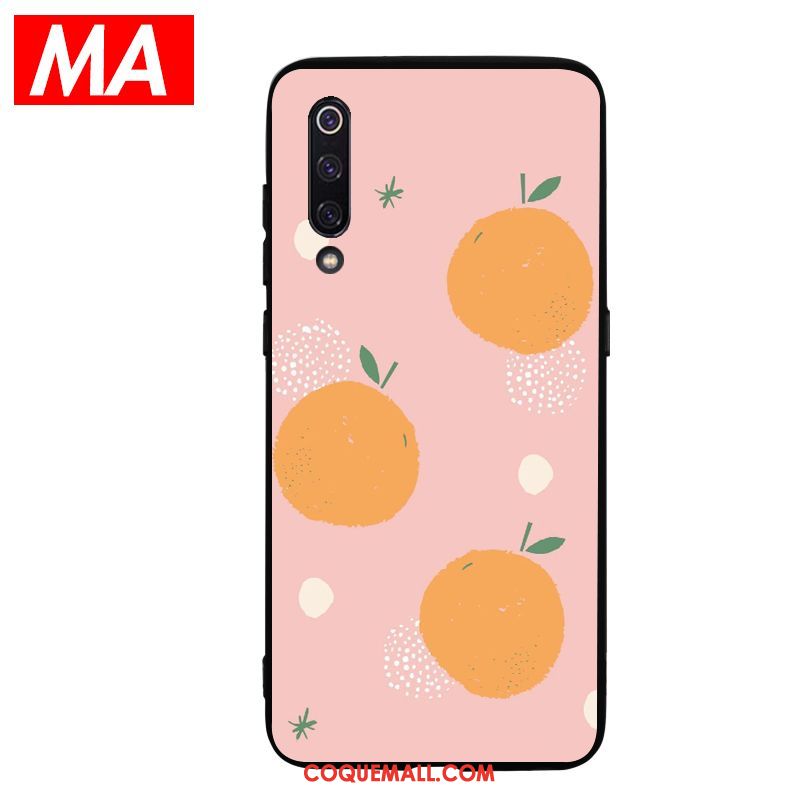 Étui Xiaomi Mi 9 Fruit Silicone Téléphone Portable, Coque Xiaomi Mi 9 Jeunesse Vent Beige