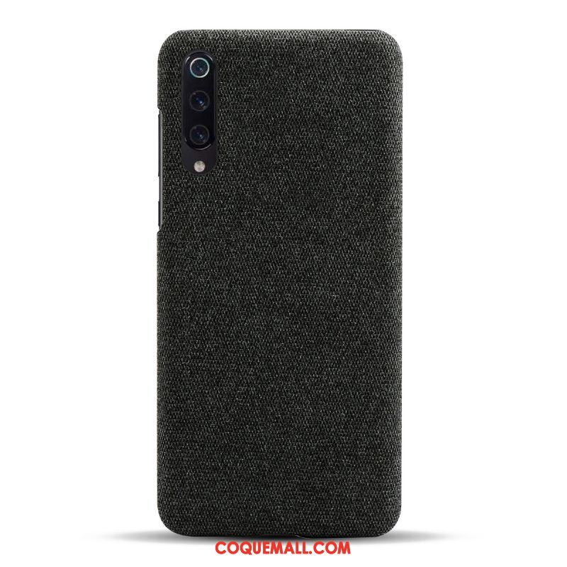 Étui Xiaomi Mi 9 Lite Bleu Créatif Téléphone Portable, Coque Xiaomi Mi 9 Lite Incassable Protection Beige