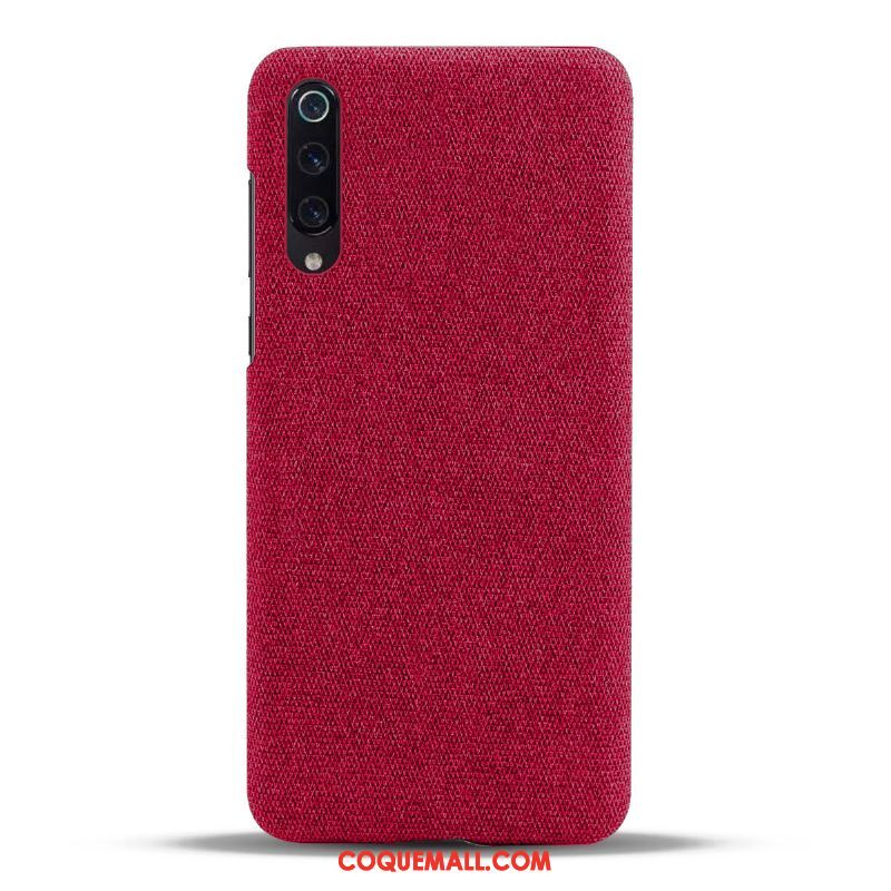 Étui Xiaomi Mi 9 Lite Bleu Créatif Téléphone Portable, Coque Xiaomi Mi 9 Lite Incassable Protection Beige