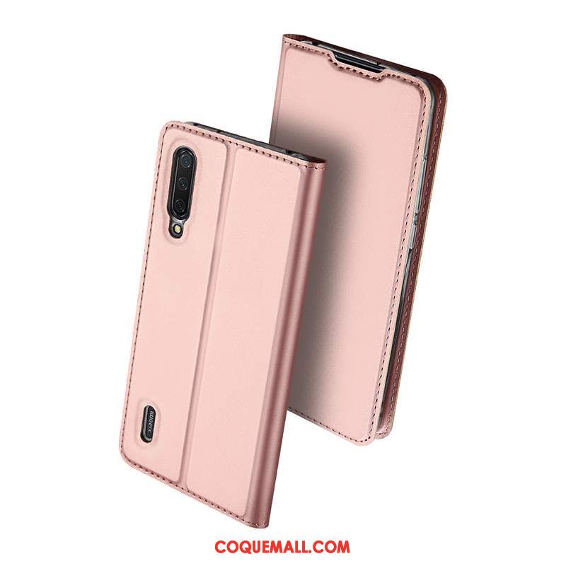 Étui Xiaomi Mi 9 Lite Fluide Doux Tout Compris Petit, Coque Xiaomi Mi 9 Lite Protection Incassable Beige