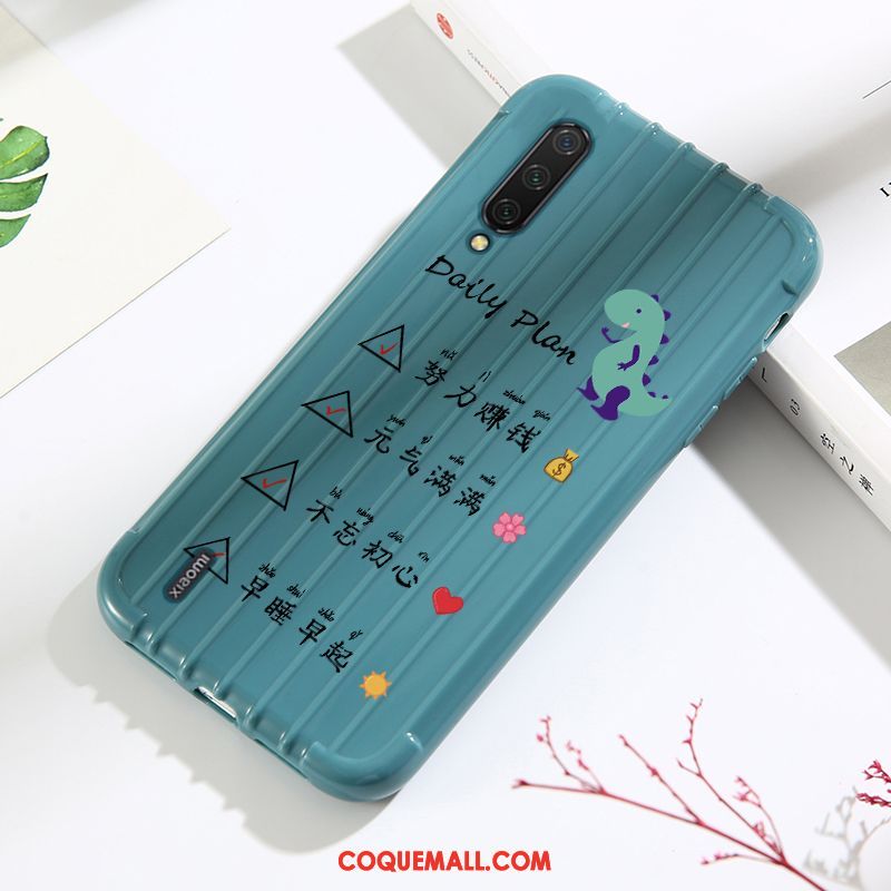 Étui Xiaomi Mi 9 Lite Rouge Tendance Incassable, Coque Xiaomi Mi 9 Lite Tempérer Créatif Beige