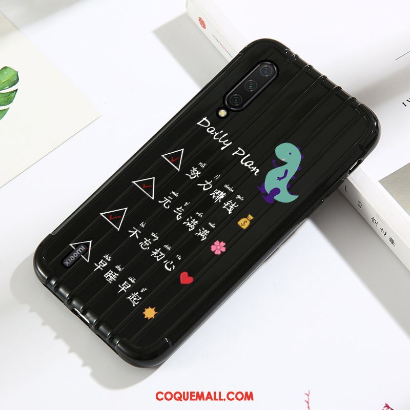 Étui Xiaomi Mi 9 Lite Rouge Tendance Incassable, Coque Xiaomi Mi 9 Lite Tempérer Créatif Beige