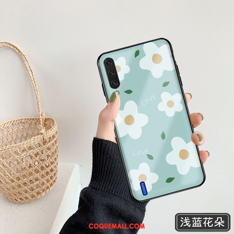 Étui Xiaomi Mi 9 Lite Tout Compris Luxe Incassable, Coque Xiaomi Mi 9 Lite Net Rouge Frais Beige