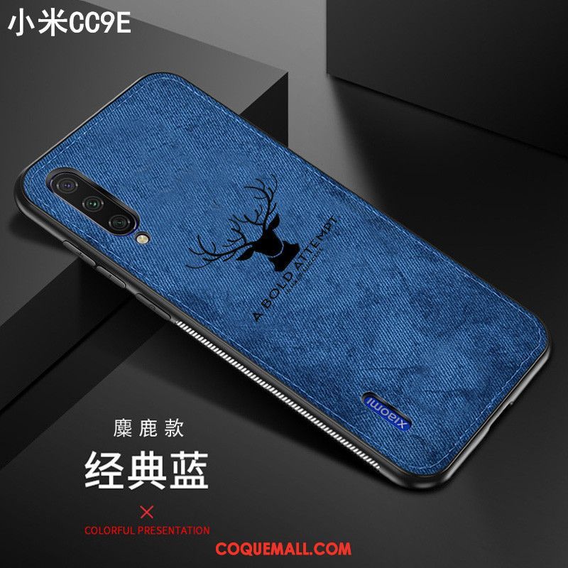 Étui Xiaomi Mi 9 Lite Tout Compris Marque De Tendance Incassable, Coque Xiaomi Mi 9 Lite Légères Modèle Fleurie Beige