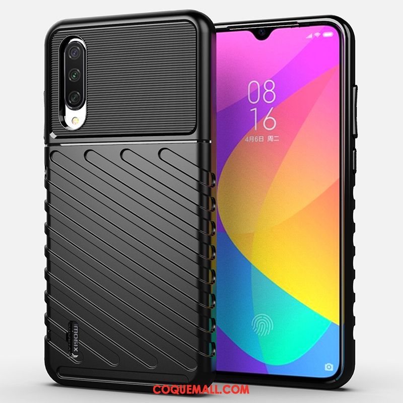 Étui Xiaomi Mi 9 Lite Téléphone Portable Silicone Protection, Coque Xiaomi Mi 9 Lite Petit Membrane Beige