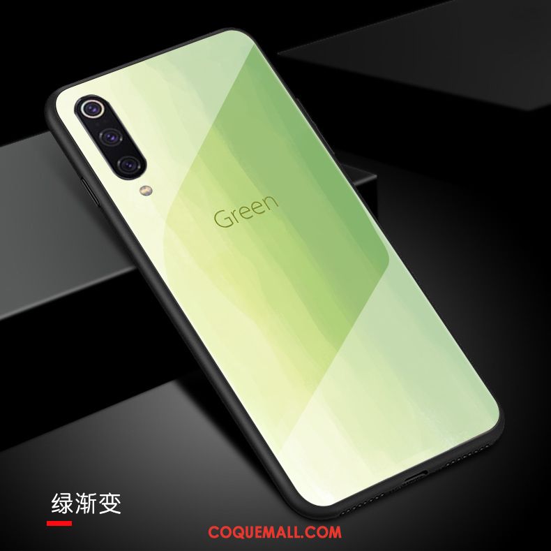 Étui Xiaomi Mi 9 Marque De Tendance Incassable Créatif, Coque Xiaomi Mi 9 Amoureux Personnalité Beige