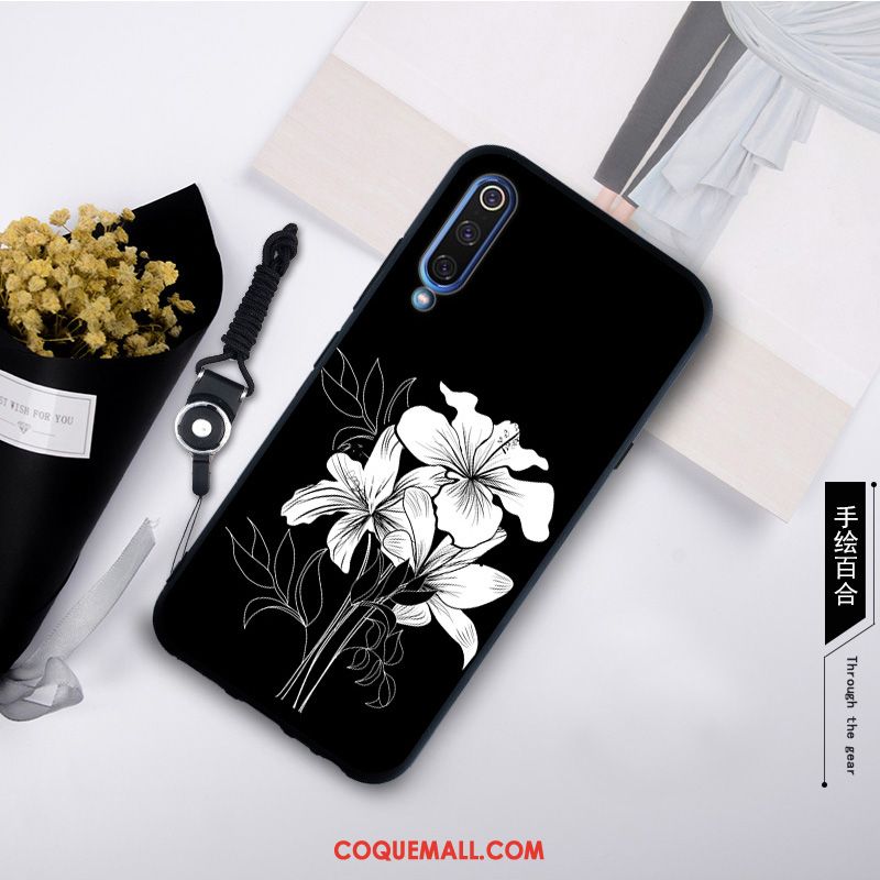 Étui Xiaomi Mi 9 Se Délavé En Daim Personnalité Petit, Coque Xiaomi Mi 9 Se Incassable Fluide Doux Beige