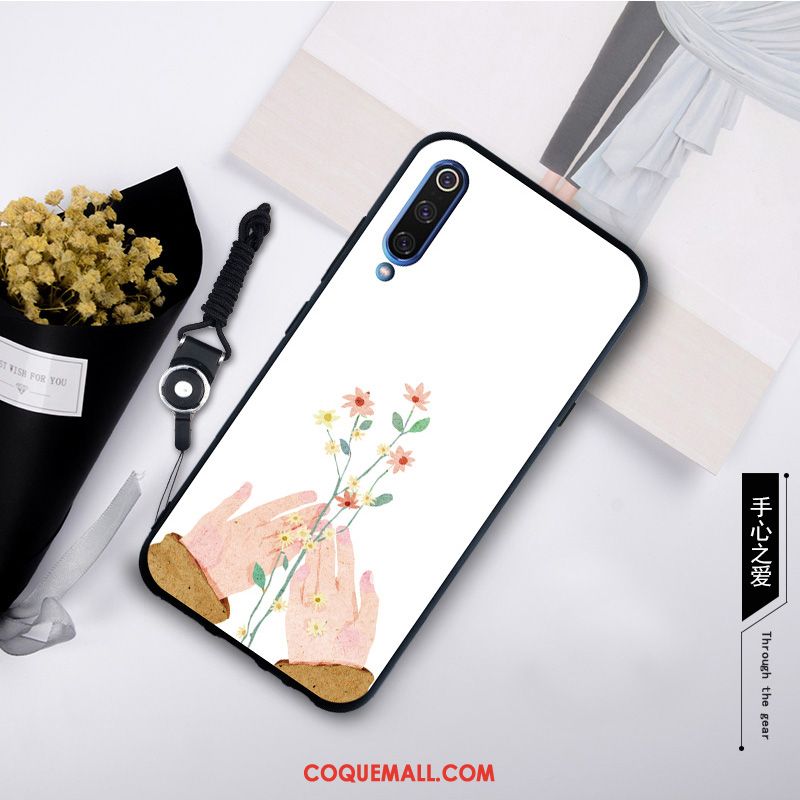 Étui Xiaomi Mi 9 Se Délavé En Daim Personnalité Petit, Coque Xiaomi Mi 9 Se Incassable Fluide Doux Beige