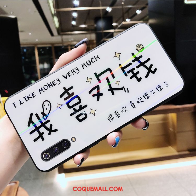 Étui Xiaomi Mi 9 Se Multicolore Coloré Blanc, Coque Xiaomi Mi 9 Se Dessin Animé Membrane Beige