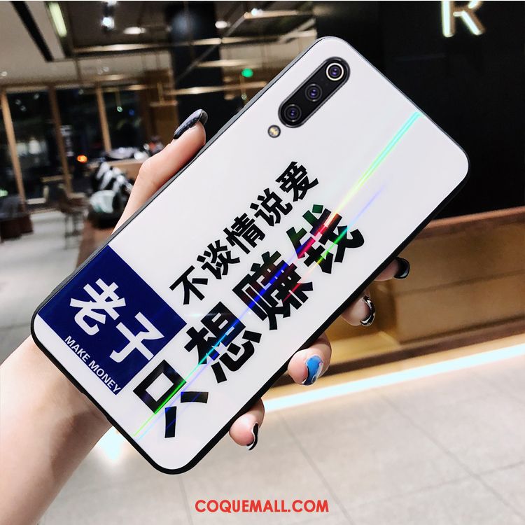 Étui Xiaomi Mi 9 Se Multicolore Coloré Blanc, Coque Xiaomi Mi 9 Se Dessin Animé Membrane Beige