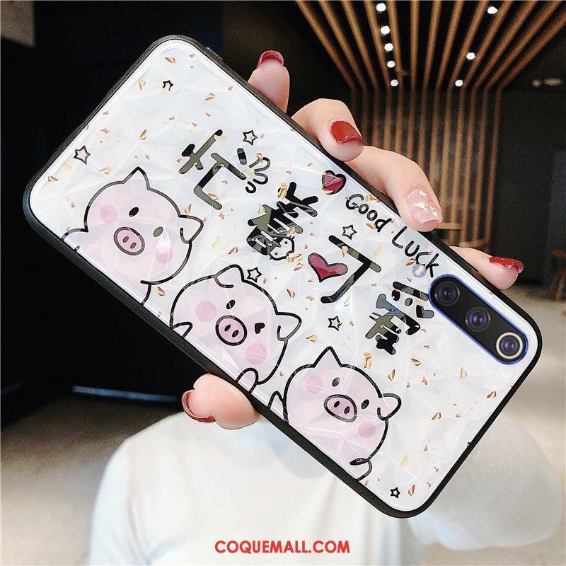 Étui Xiaomi Mi 9 Se Petit Fluide Doux Multicolore, Coque Xiaomi Mi 9 Se Tout Compris Téléphone Portable Beige
