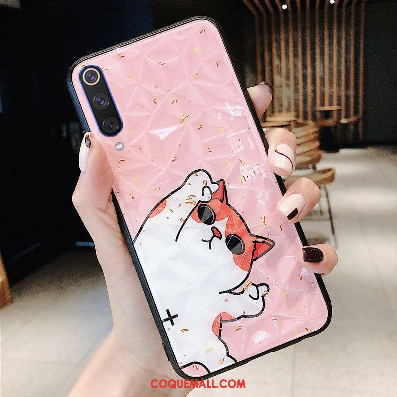 Étui Xiaomi Mi 9 Se Petit Fluide Doux Multicolore, Coque Xiaomi Mi 9 Se Tout Compris Téléphone Portable Beige