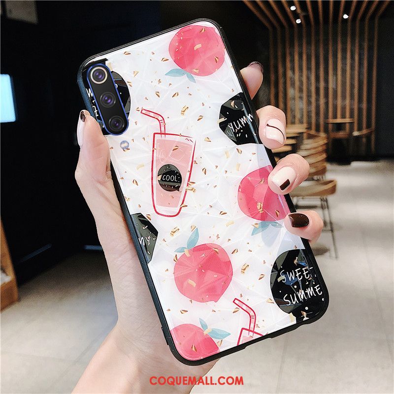 Étui Xiaomi Mi 9 Se Petit Fluide Doux Multicolore, Coque Xiaomi Mi 9 Se Tout Compris Téléphone Portable Beige