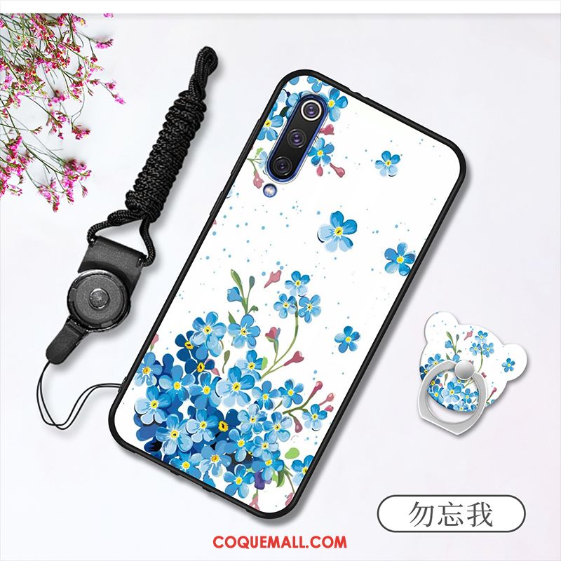 Étui Xiaomi Mi 9 Se Silicone Téléphone Portable Bleu, Coque Xiaomi Mi 9 Se Petit Incassable Beige