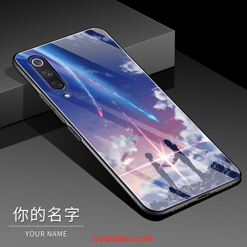 Étui Xiaomi Mi 9 Se Téléphone Portable Noir Petit, Coque Xiaomi Mi 9 Se Charmant Mode Beige