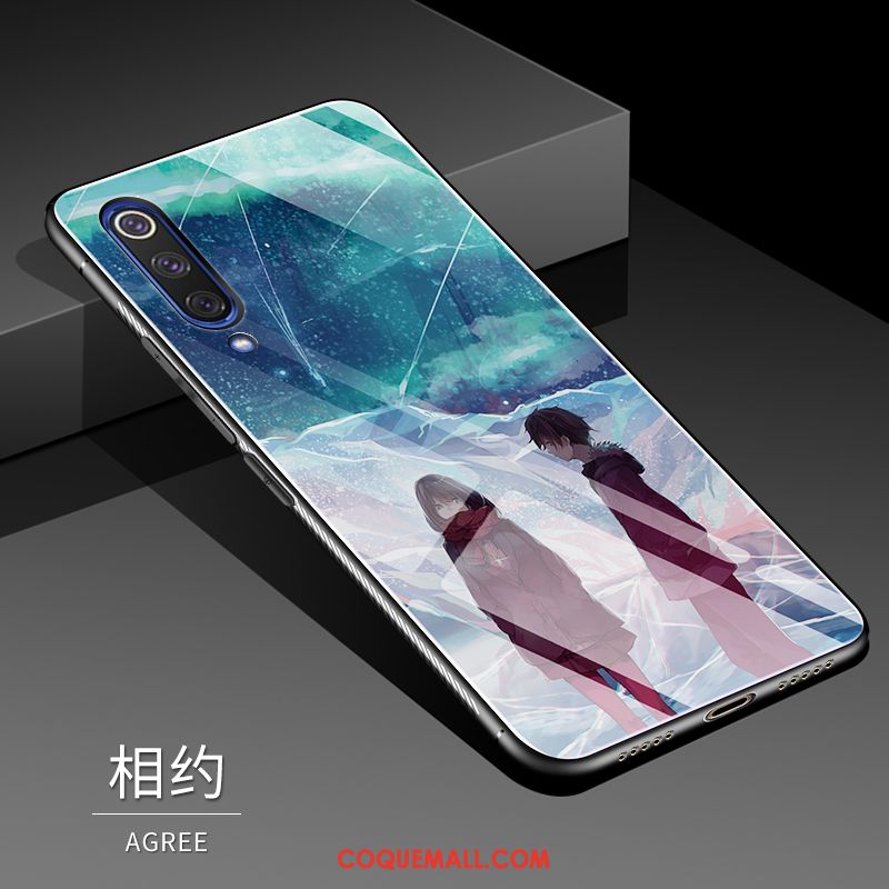 Étui Xiaomi Mi 9 Se Téléphone Portable Noir Petit, Coque Xiaomi Mi 9 Se Charmant Mode Beige