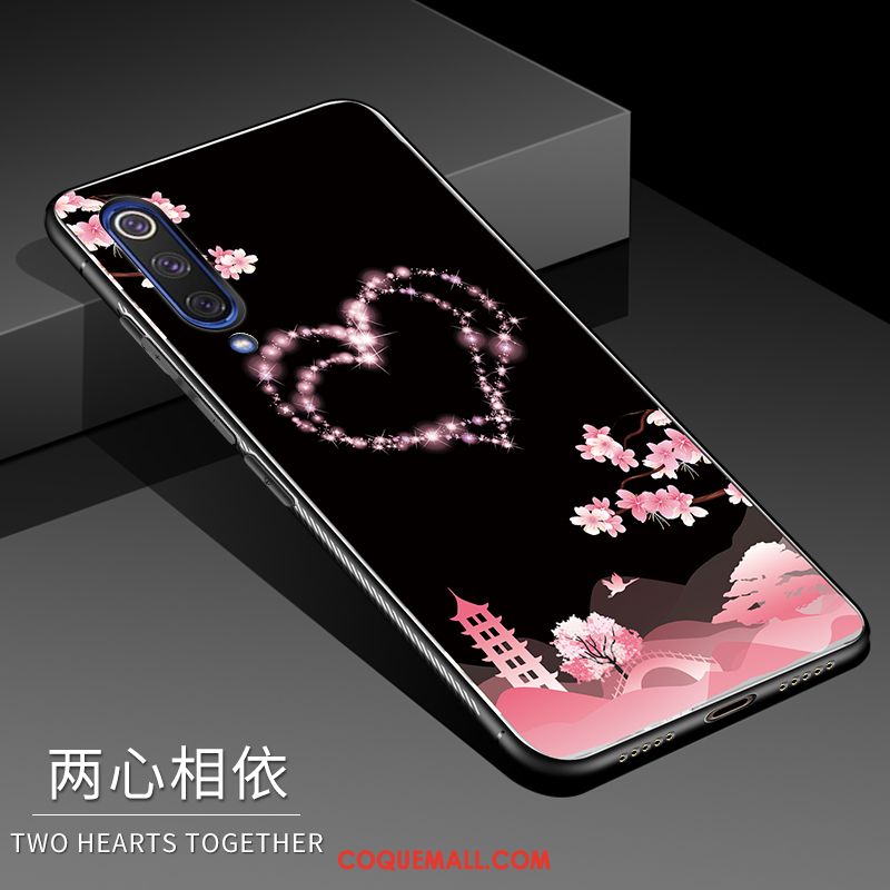 Étui Xiaomi Mi 9 Se Téléphone Portable Noir Petit, Coque Xiaomi Mi 9 Se Charmant Mode Beige