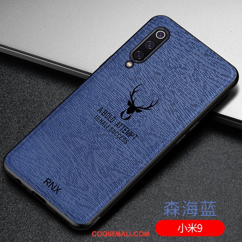 Étui Xiaomi Mi 9 Téléphone Portable Incassable Nouveau, Coque Xiaomi Mi 9 Protection Tout Compris Beige