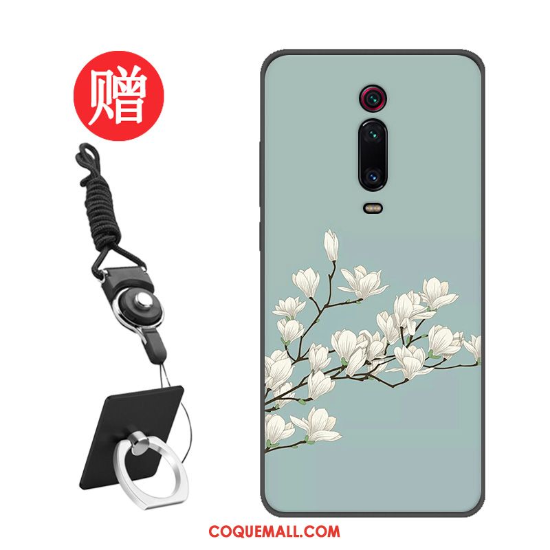 Étui Xiaomi Mi 9t Personnalisé Petit Rouge, Coque Xiaomi Mi 9t Tempérer Membrane Beige