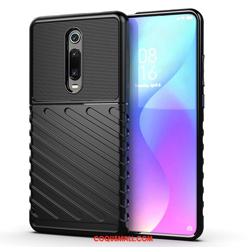 Étui Xiaomi Mi 9t Pro Classic Protection Simple, Coque Xiaomi Mi 9t Pro Fluide Doux Téléphone Portable Beige