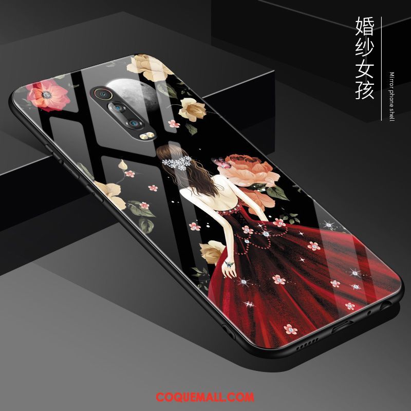 Étui Xiaomi Mi 9t Pro Créatif Net Rouge Nouveau, Coque Xiaomi Mi 9t Pro Téléphone Portable Incassable Beige