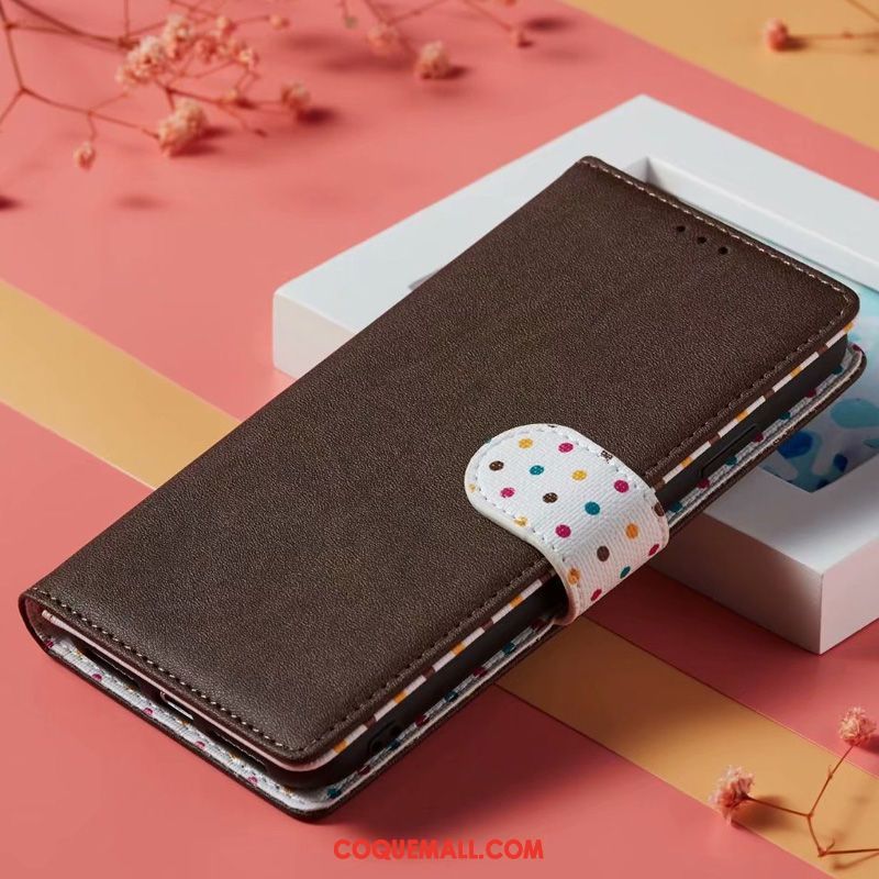 Étui Xiaomi Mi 9t Pro En Cuir Téléphone Portable Tendance, Coque Xiaomi Mi 9t Pro Ornements Suspendus Petit Beige