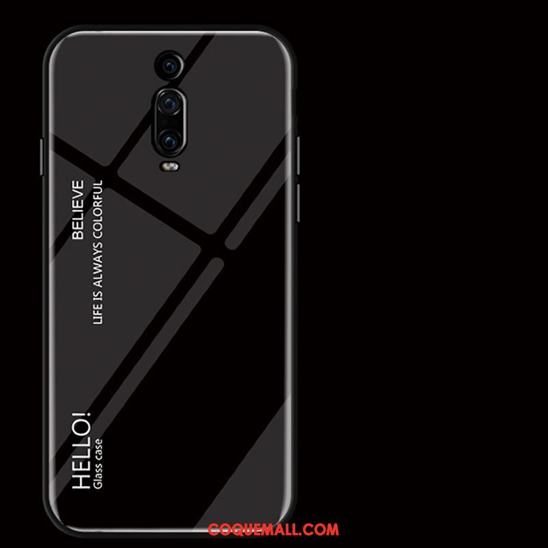 Étui Xiaomi Mi 9t Pro Protection Verre Incassable, Coque Xiaomi Mi 9t Pro Dégradé Petit Beige